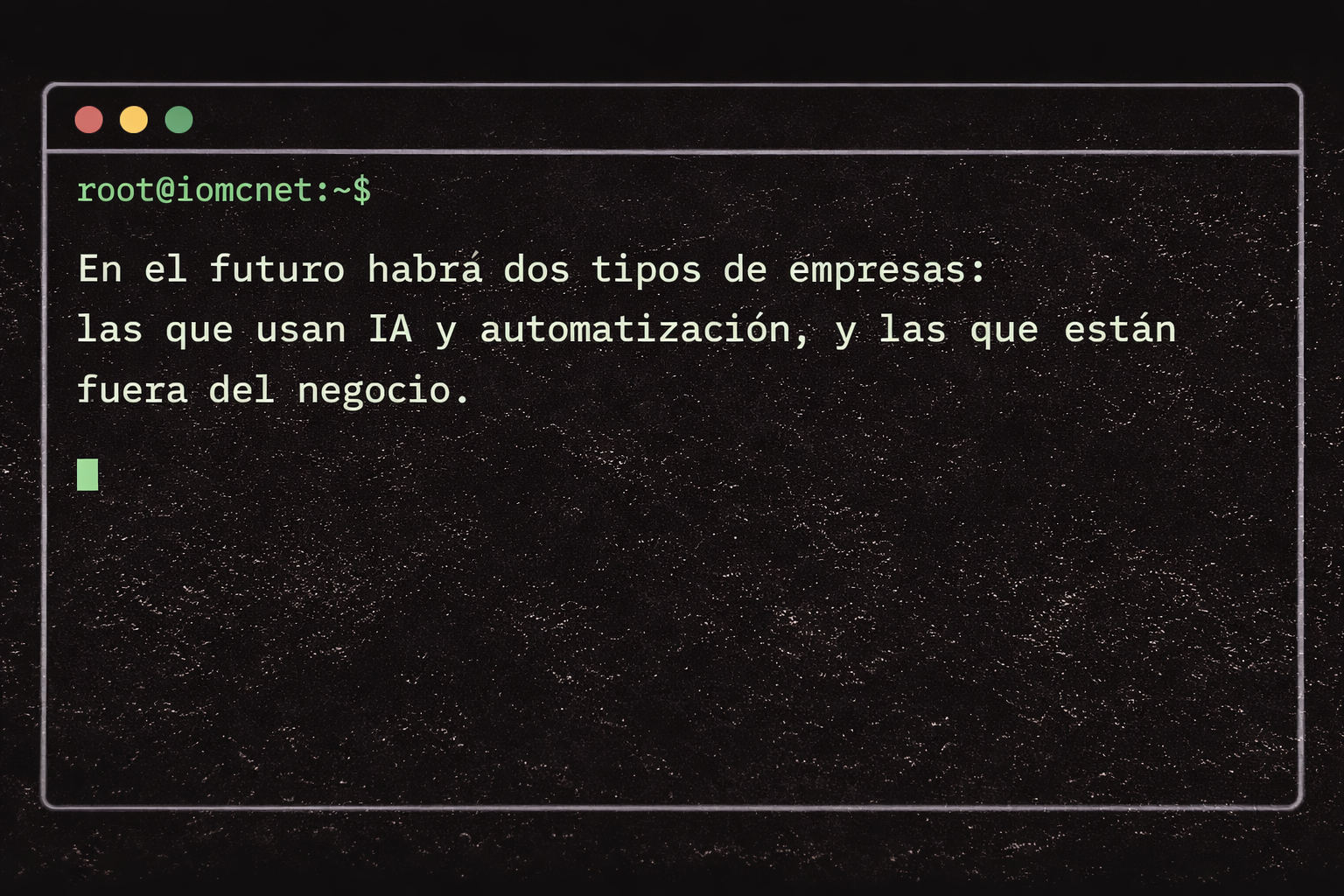 Equipo y automatizacion con IA